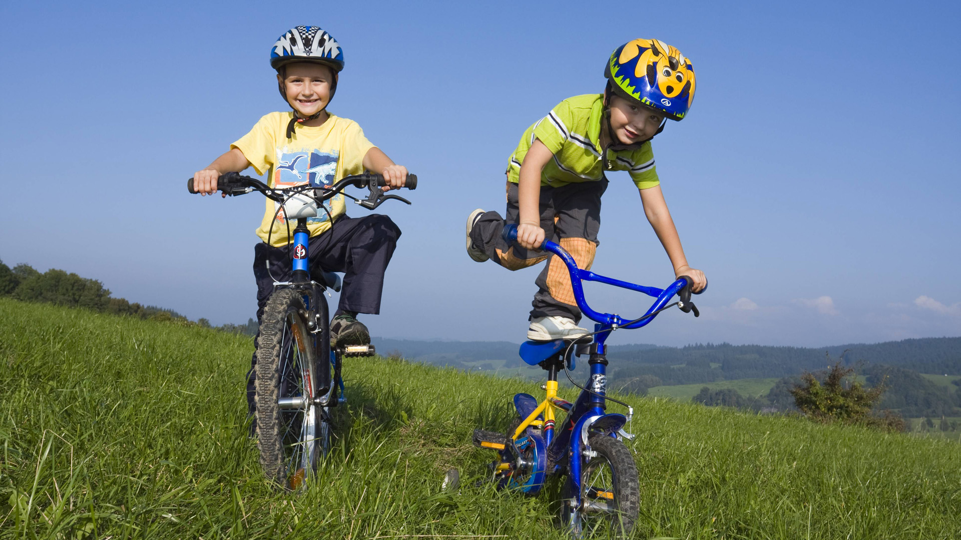 dürfen kinder auf der straße fahrrad fahren