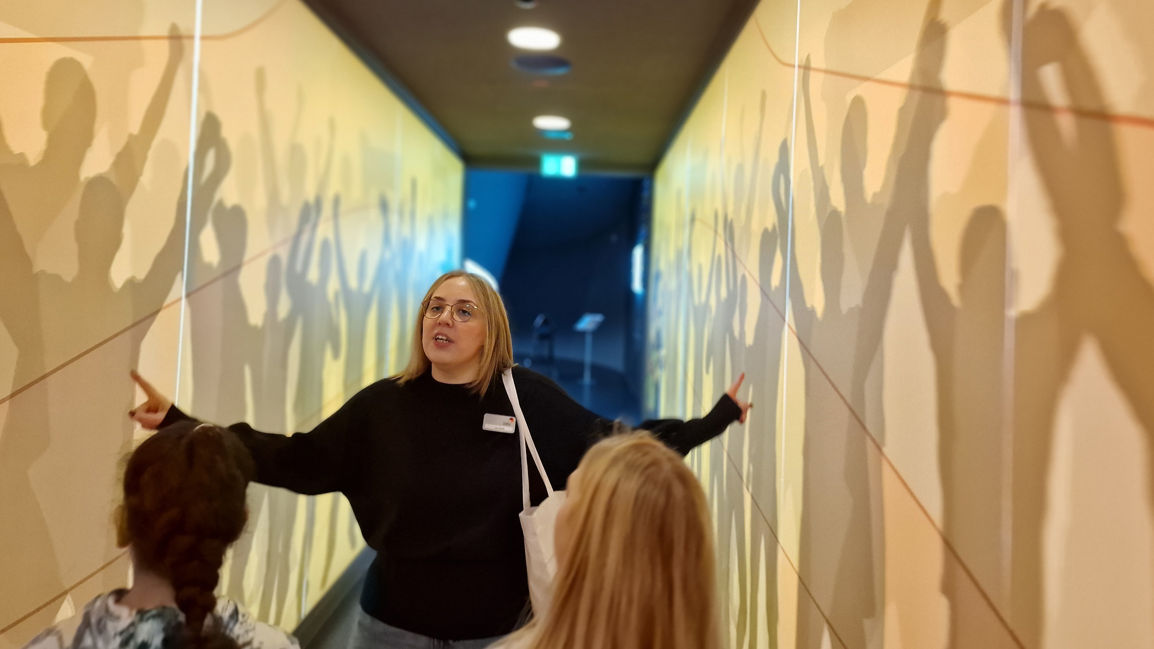 MausKlasse der Wilhelm-Rein-Schule auf Entdeckertour im Deutschen Fußballmuseum in Dortmund