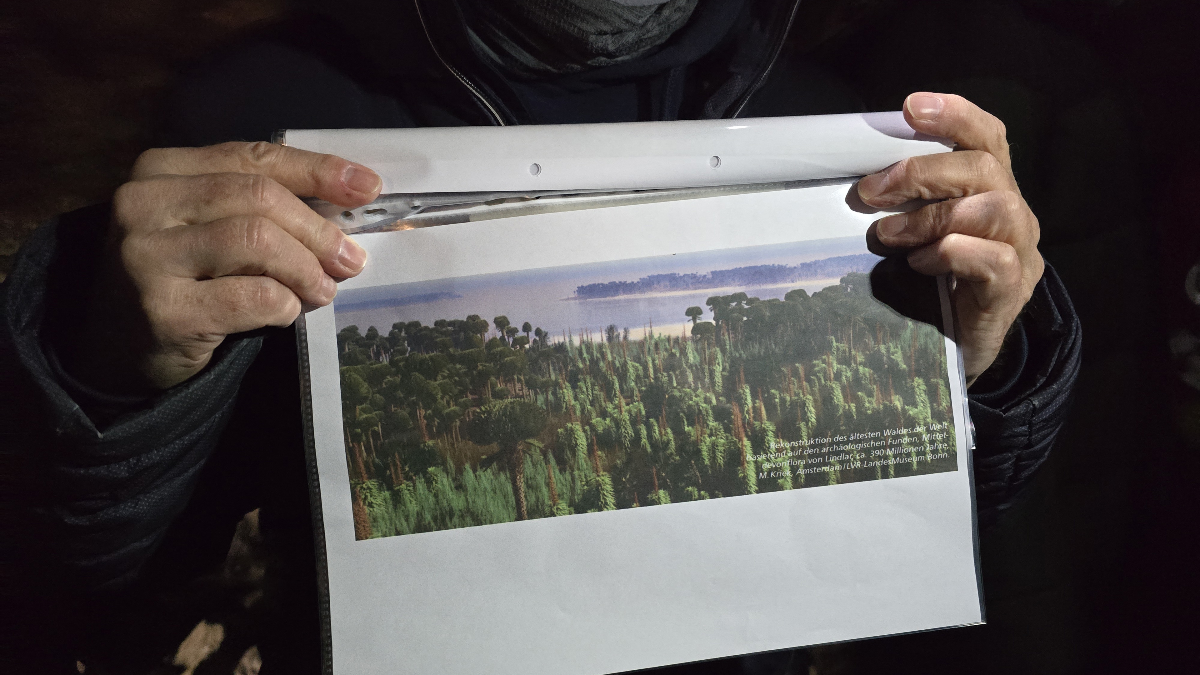 MausKlasse Lindlar bei der Reportage aus der Zwergenhöhle