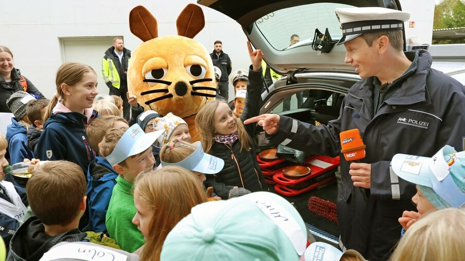 Johannes Büchs im Polizeipräsidium Pforzheim